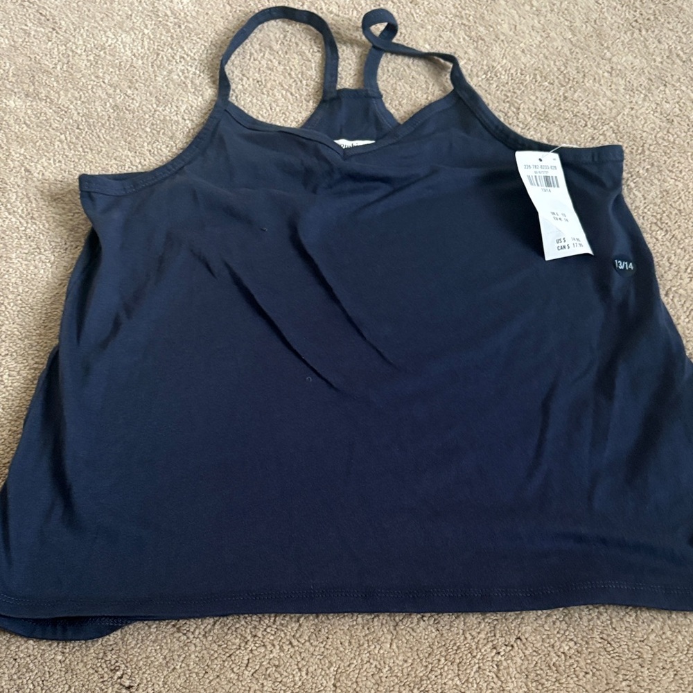 Abercrombie Kids Blue Sleeveless Top